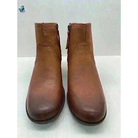 Teva Anaya Women's Brown Leather Chelsea Waterproof Booties Size US 9 - Picture 5 of 10